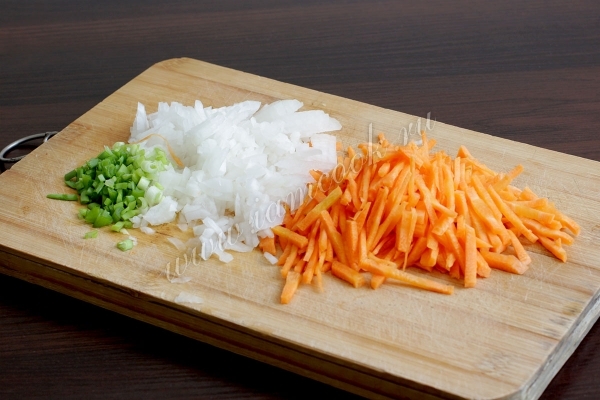 Свежие овощи для постного супа