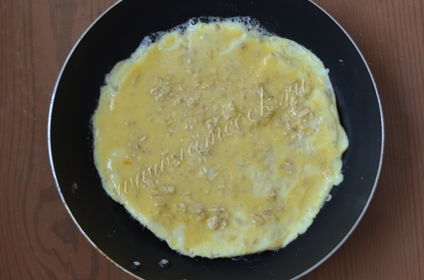 Выпекаем омлет