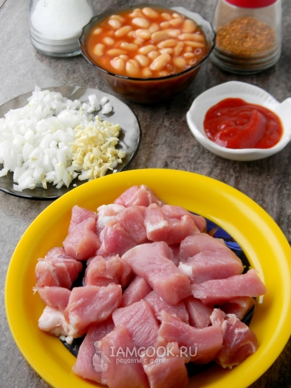 Ингредиенты для томатного чили-супа