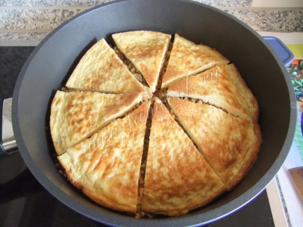 Готовим булгурс  яйцом на гарнир