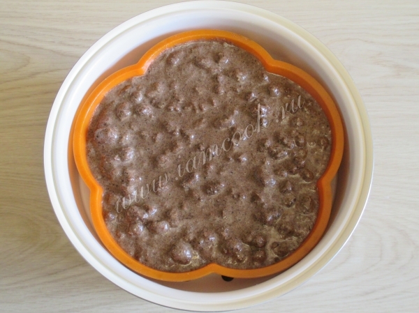 Тесто для шоколадного пудинга