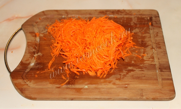 Морковь тертая