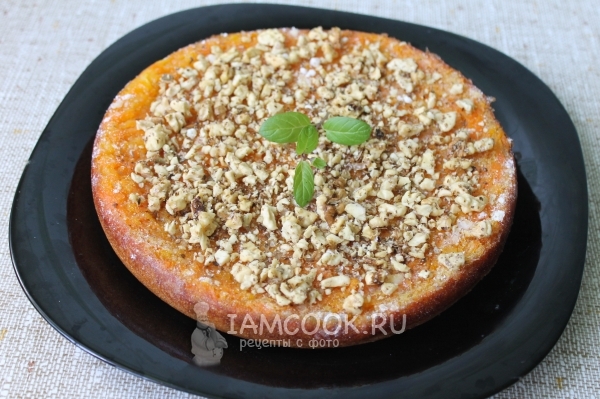 Рецепт морковного пирога в мультиварке