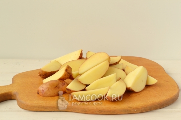 Картофель дольками