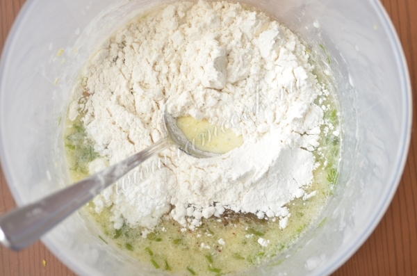 Тесто для маффинов с рыбой