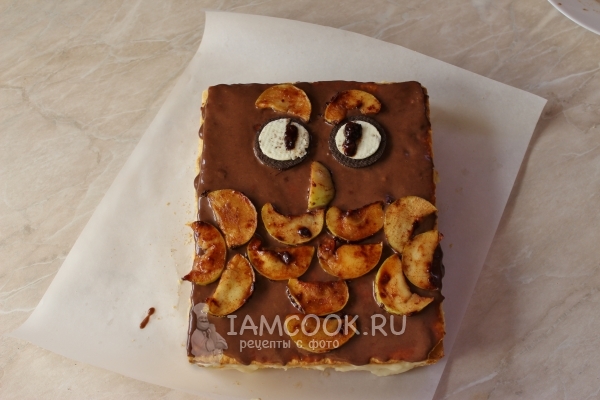 Готовый торт «Сова»