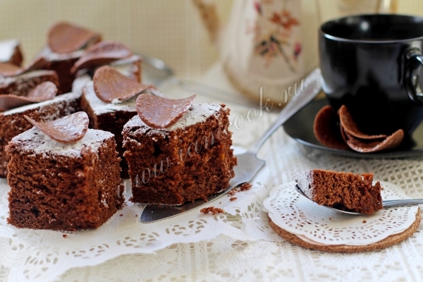 Брауни нарезанный