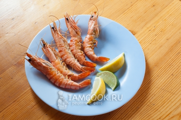 Рецепт креветок на гриле