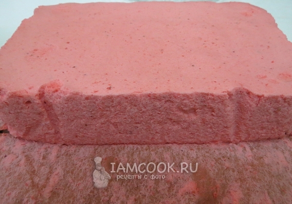 Достать мусс из формы