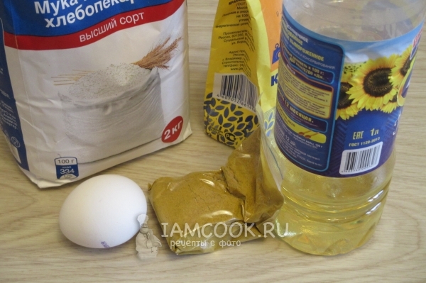 Ингредиенты для кляра