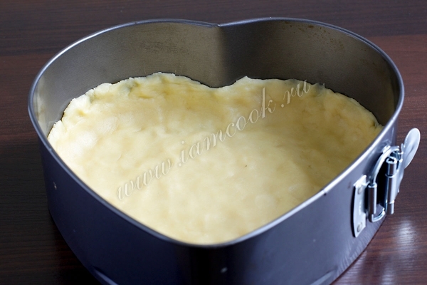 тесто для нежного творожного пирога