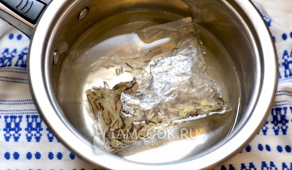 Сварить рис