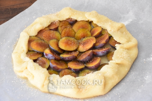 Подвернуть края теста