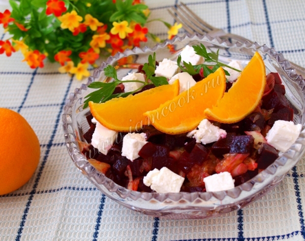 Готовим салат бархатный сезон