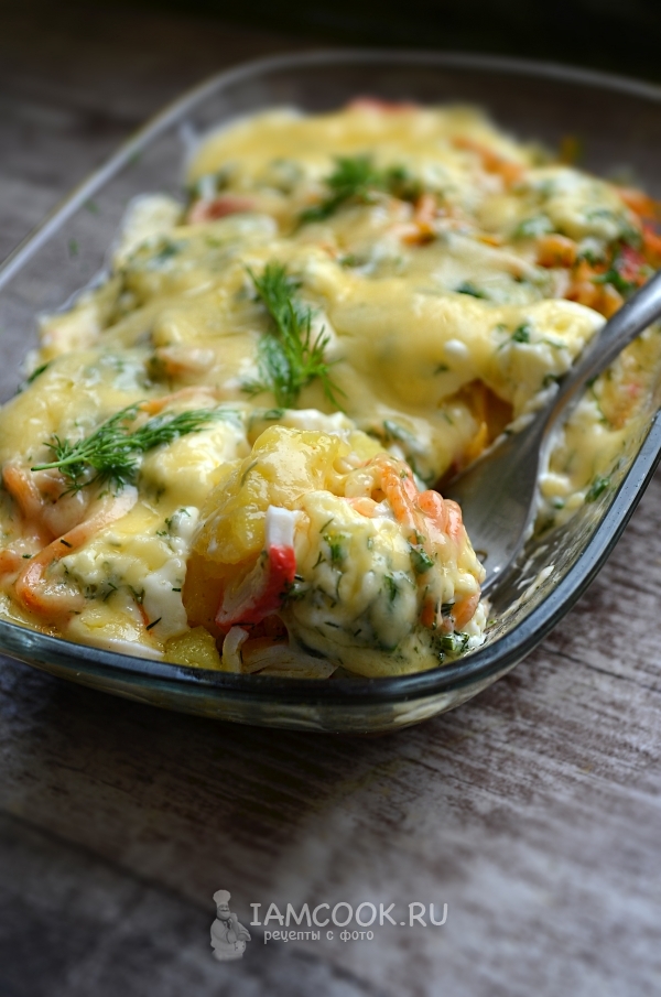 Рецепт горячего картофельного салата