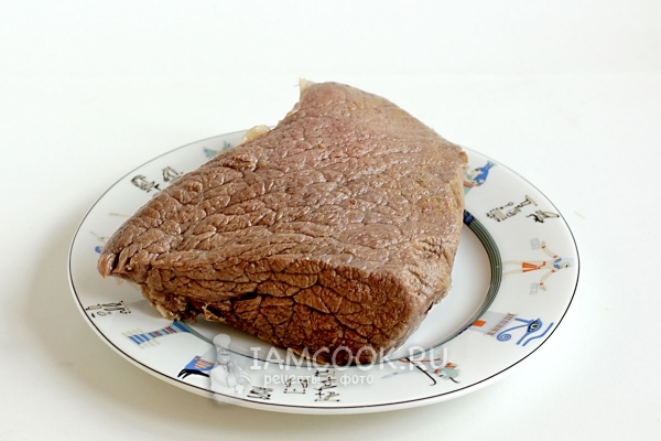 Готовая отварная говядина