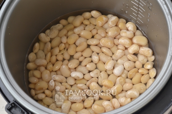 Сваренная фасоль