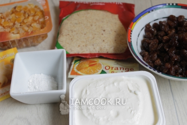 Ингредиенты для штолленов мини