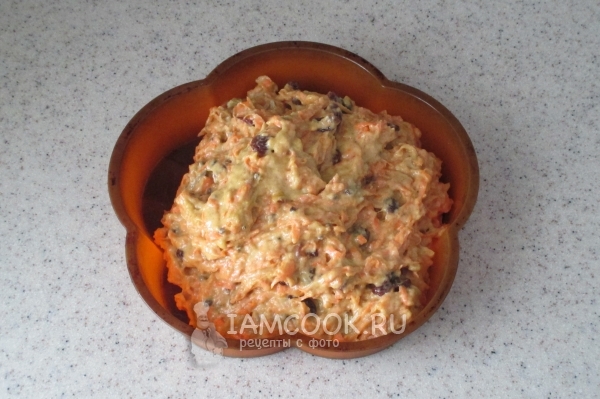 Тесто на основе тертой моркови