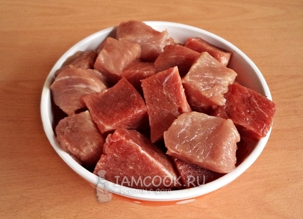 Порезать мясо