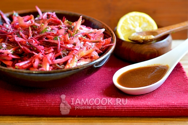 Горчичный соус для салата