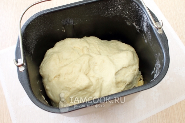 Замес теста в хлебопечке