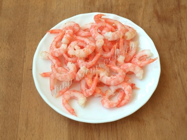Креветки очищенные