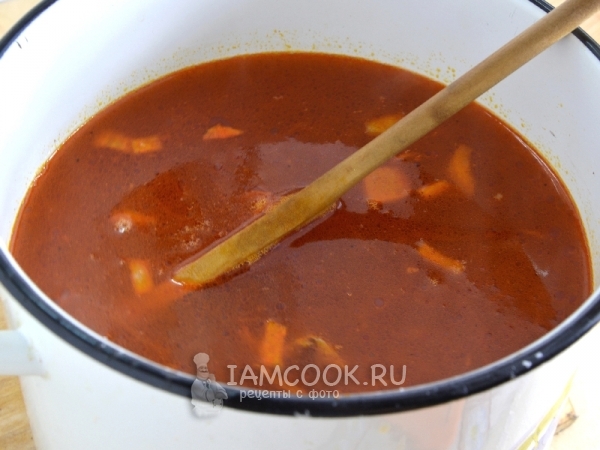 Положить в суп зажарку