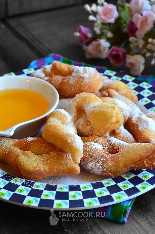 Рецепт вергунов на кефире