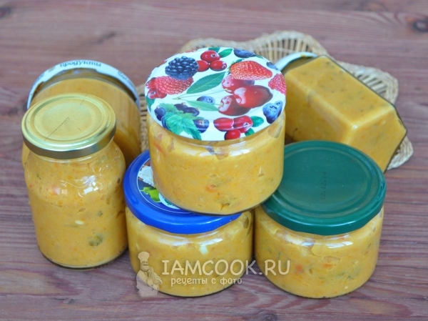 Рецепт икры из патиссонов на зиму