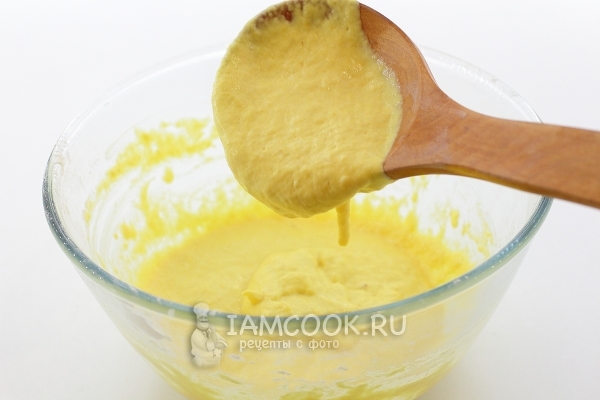 Размешать тесто