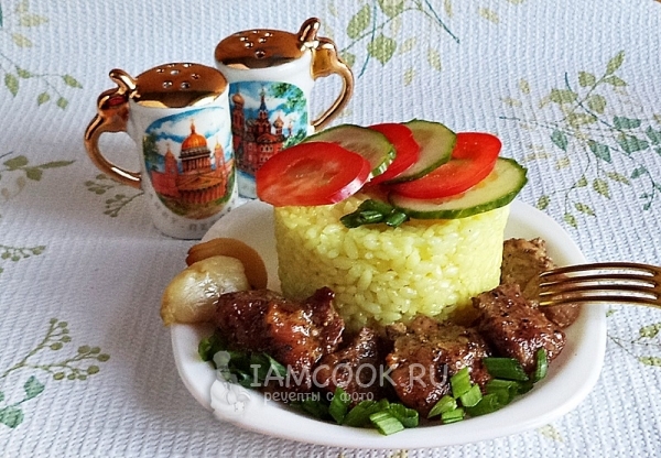 Фото мяса, запечённого в маринаде