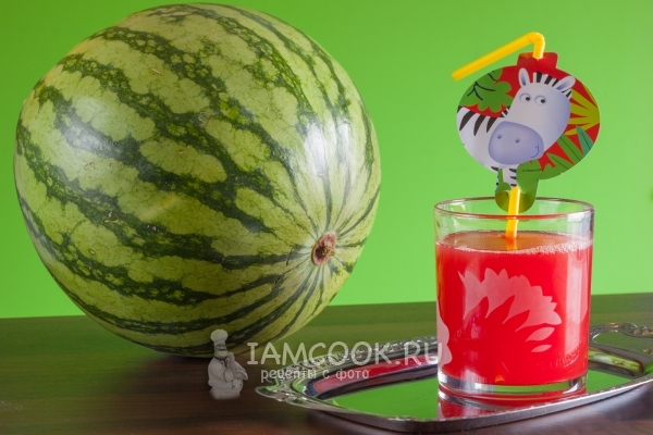 Фото арбузного сока