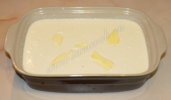 Тесто для творожной запеканки