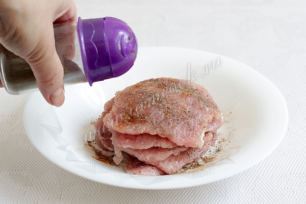 Мясо свинины в специях