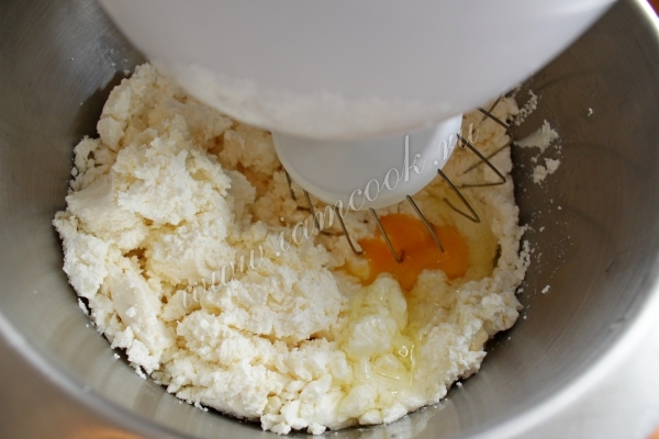 Творог с яйцом