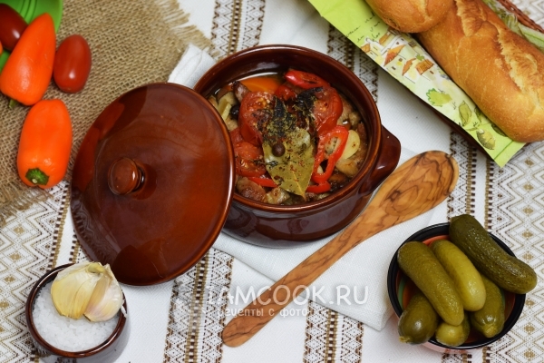 Рецепт жаркого по-домашнему в горшочках