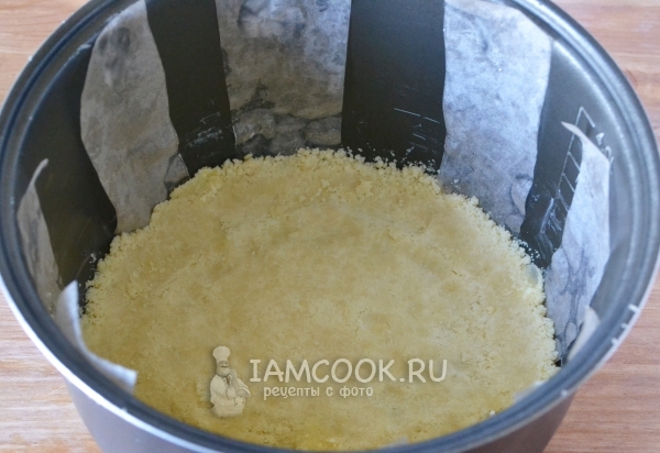 Положить часть теста в мультиварку