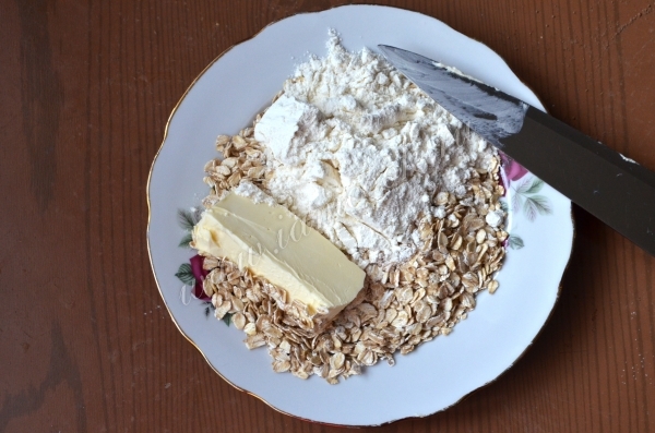 Ингредиенты для посыпки пирога