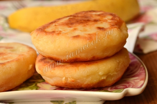 Рецепт сырников с бананом