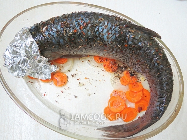 Запечь рыбу