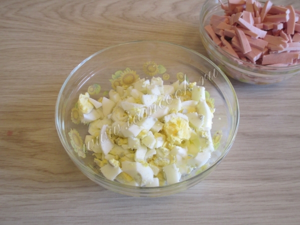 Яйца резанные