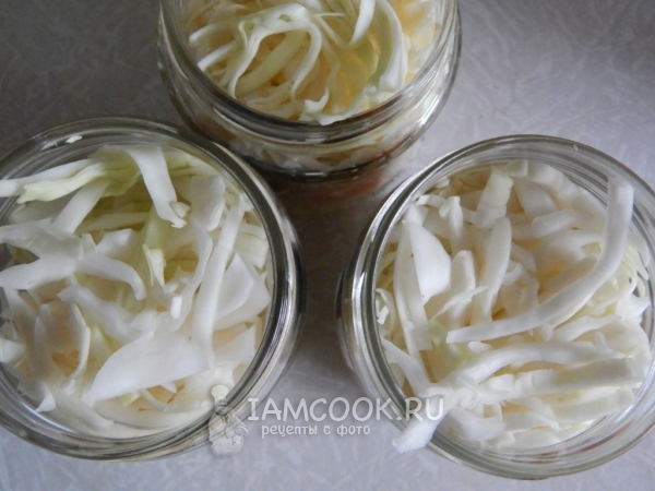 Сверху выложить всю капусту