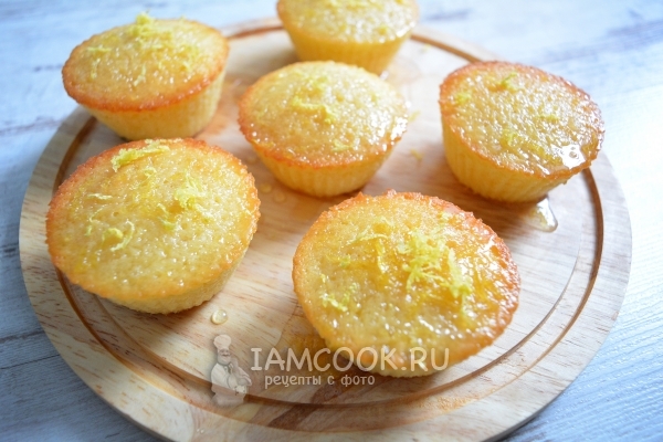 Кексы лимонные