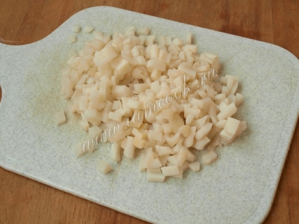 Кальмар вареный