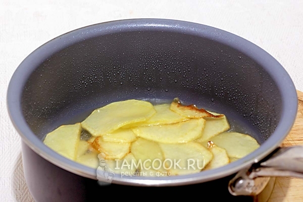 Пожарить картофель