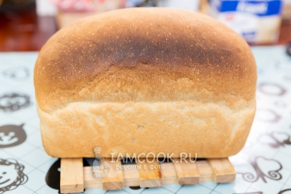 Рецепт белого хлеба на подсолнечном масле
