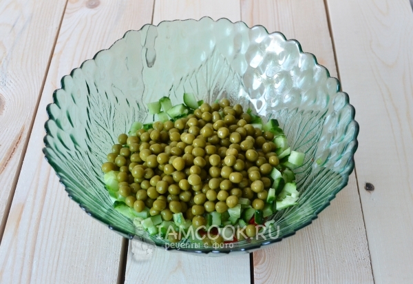 Добавить горошек