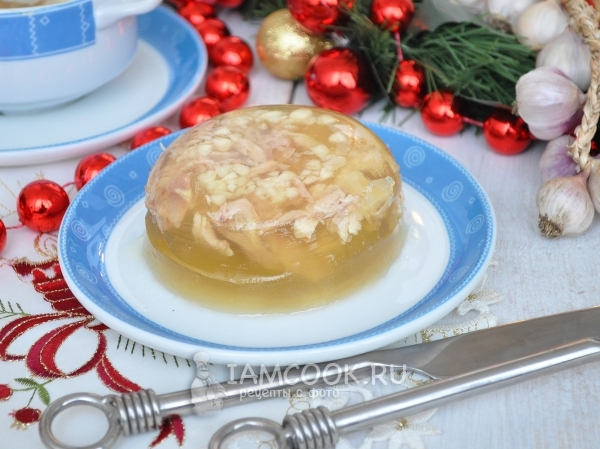 Рецепт холодца из курицы в мультиварке