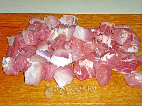 Порезать мясо